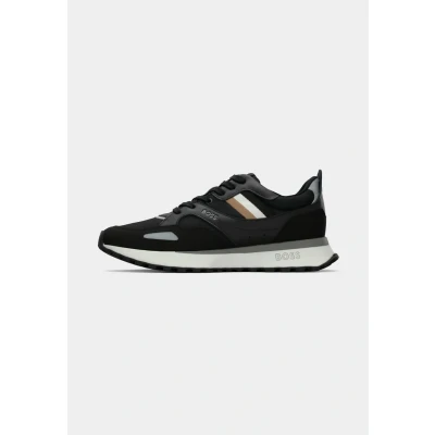 Afbeelding van BOSS Jonah RUNN Sneakers laag, Heren, Maat: 48, Black one Polyester