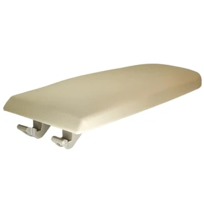 Afbeelding van Armsteunhoes voor middenconsole, Jetta Golf MK4, Polo, Passat, Skoda Octavia, leer, beige
