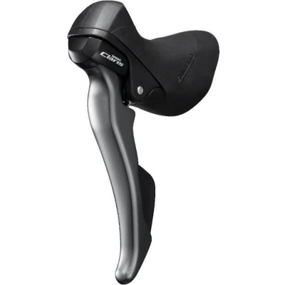 Afbeelding van Shimano Versteller (links) met remhendel 2 speed Claris ST R2000 grijs/zwart