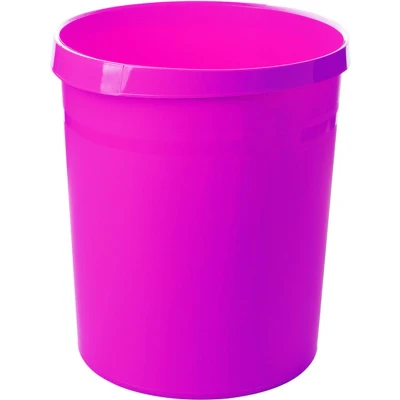 Afbeelding van Han Ha 18190 56 Papierbak Grip 18 Liter Met 2 Grijpranden Trend Colour Roze