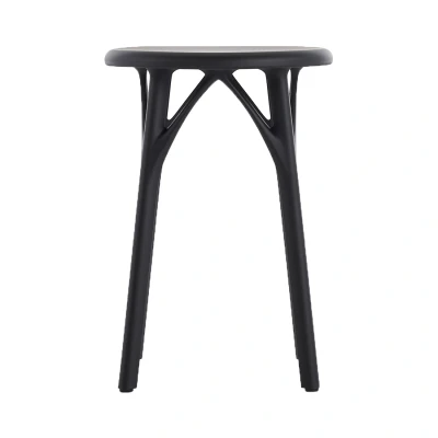 Afbeelding van Kartell A.I. Stool Light H45 Zwart Pot Interieur