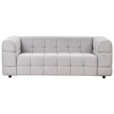 Afbeelding van MULLOLA Driezitsbank Lichtgrijs Polyester