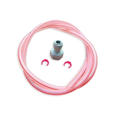 Afbeelding van Bierslang, Bierleiding John Guest compleet, 3/8&quot; en 5/8&quot; schroefaansluiting