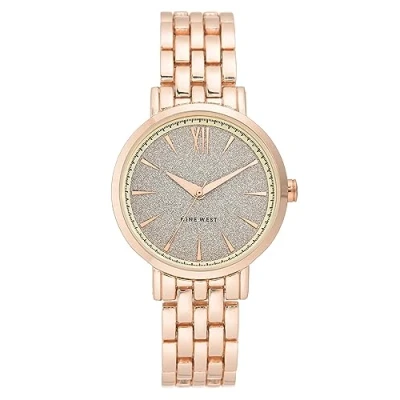 Afbeelding van Nine West Polshorloge voor dames, Rozengoud., Modern