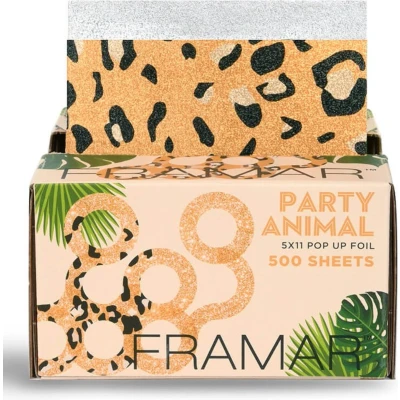 Afbeelding van Framar Embossed Roll Party Animal Medium 98 m