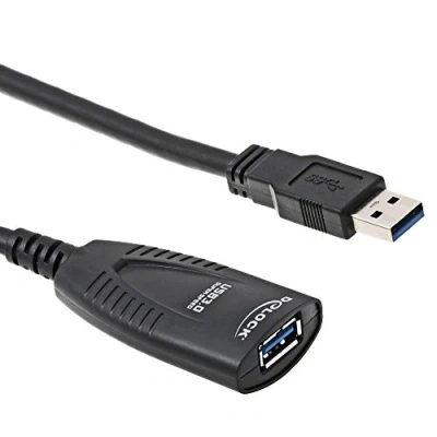 Afbeelding van USB 3.0 verlengkabel met versterker 5 m Delock