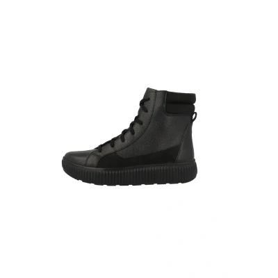 Afbeelding van Geox Sneakers laag black, Dames, Maat: 39, Black Leer