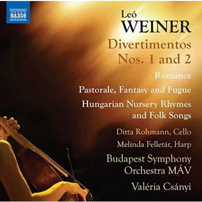 Afbeelding van Valeria Csanyi &amp; Budapest Symphony Orchestra Mav Weiner: Divertimentos Nos. 1 And 2 (CD)