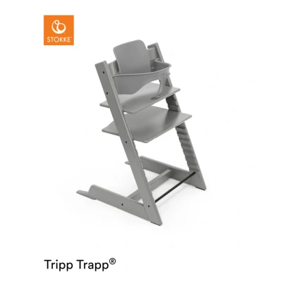 Afbeelding van Tripp Trapp® High Chair Bundle + Baby Set Storm Grey