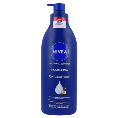Afbeelding van Nivea Bodymilk Verzorgend 72H Pomp