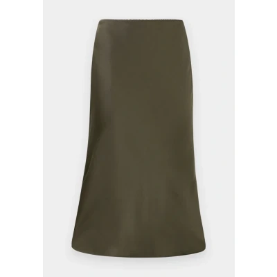 Afbeelding van Samsøe Agneta Skirt Maxirok, Dames, Maat: Medium, Deep forest