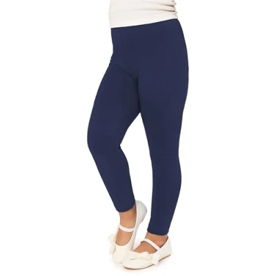 Afbeelding van Merry Style MS MS10 130 LE Meisjes Lang Leggings Sport Vrijetijdsbroek Viscose Sporbroek Yogabroek Marine 122