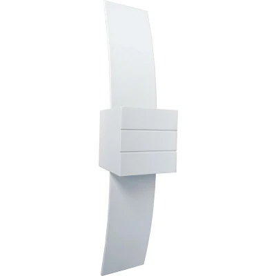 Afbeelding van Artdelight Wandlamp Gyhum II H 39 cm B 8 excl. G9 wit