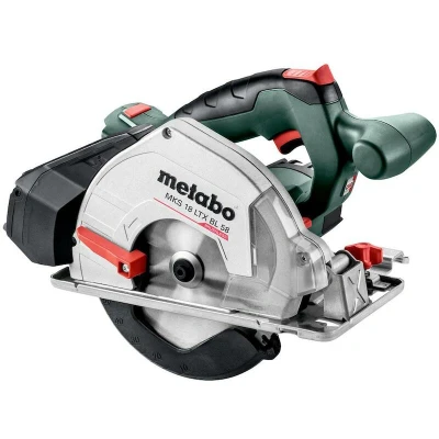 Afbeelding van METABO MKS 18 LTX BL 58 18V accu cirkelzaag 58mm 165mm met parallelgeleider in metaBOX 340 (zonder en lader) 600773840