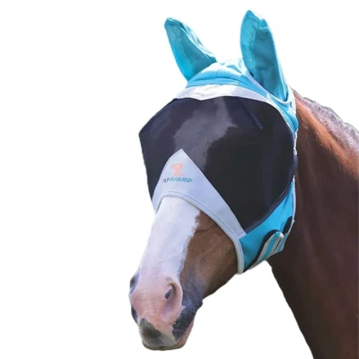 Afbeelding van Shires Vliegenmasker Met Oren Mesh Teal Shet Pony Shetland Agradi.be