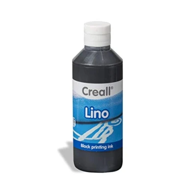 Afbeelding van Linoleumverf Creall Lino zwart 250ml