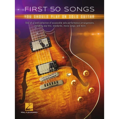 Afbeelding van First 50 Songs You Should Play on Solo Guitar