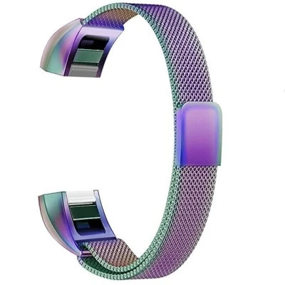 Afbeelding van FitBit Alta HR Milanese bandje Maat: Large Multicolor