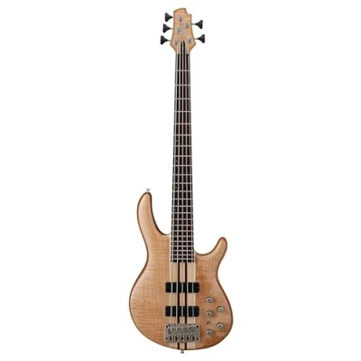 Afbeelding van Cort A5 Plus FMMH Open Pore Natural 5 snarige elektrische basgitaar