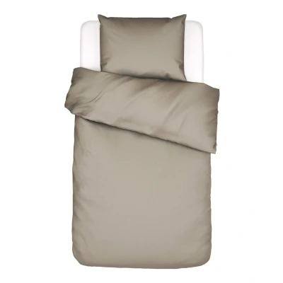 Afbeelding van ESSENZA Minte Dekbedovertrek Taupe Lits Jumeaux 240x200/220 cm