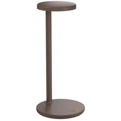 Afbeelding van Flos Oblique bureaulamp LED mat bruin