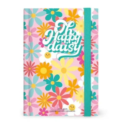Afbeelding van LEGAMI AGENDA 2025 2026 16mnd DAG OP 1 PAGINA HARDCOVER DAISY