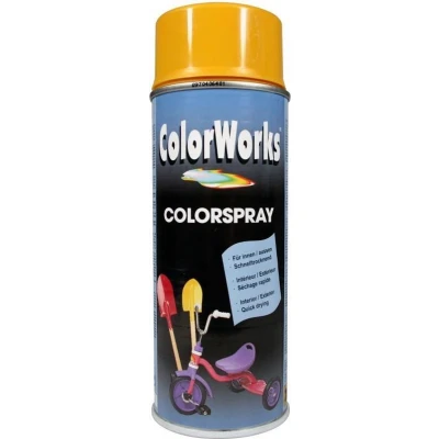 Afbeelding van Colorworks Spuitbus Colors Gold Yellow 400ML