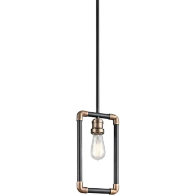 Afbeelding van Landelijke Hanglamp Metaal Landelijk E27 L: 5.1cm Voor Binnen Woonkamer Eetkamer Zwart