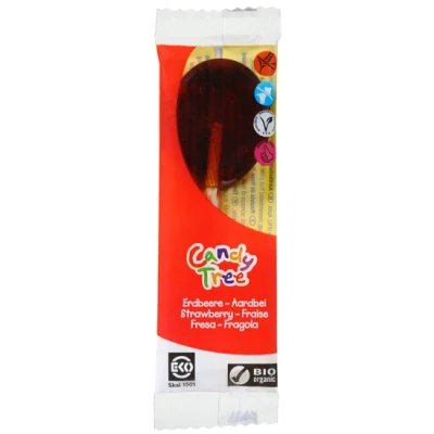 Afbeelding van Candy Tree Aardbeien lolly 1ST