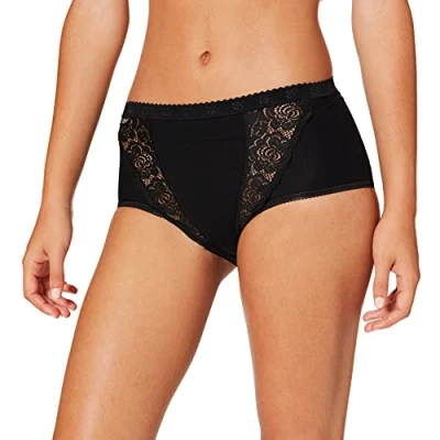 Afbeelding van Sloggi Chic Maxi damesslip, zwart, 40, zwart.