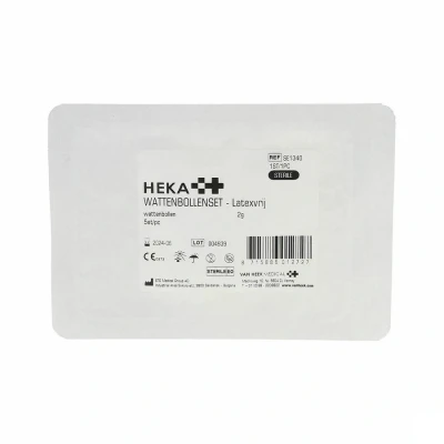 Afbeelding van Heka Wattenbollenset 5 x 2 gram (1st)