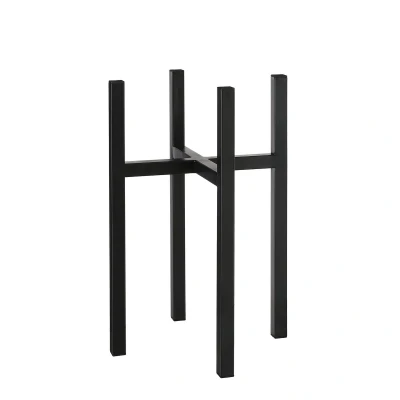 Afbeelding van Ascot Plantenstandaard XL L34 x B34 H49,5 cm Metaal Zwart