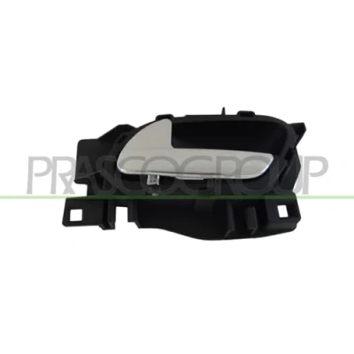 Afbeelding van PRASCO CI9188402 Deurgrepen Binnen, Links voor Chroom/zwart CITROËN: Berlingo / First I Van, II C3 II, PEUGEOT: 508 SW