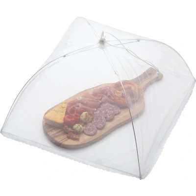 Afbeelding van Kitchencraft Vliegenkap 40,5 X Cm Polyester/staal Wit