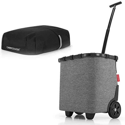 Afbeelding van reisenthel juwelendoos boodschappentas met wielen + gratis hoes! Winkelwagen winkelwagen, Twist Silver