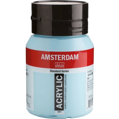 Afbeelding van Amsterdam Acrylverfverf 500 ml Hemelsblauw licht