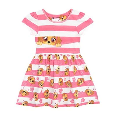 Afbeelding van Paw Patrol Meisjesjurk Katoenen jurk Stella zomerjurk, Roze
