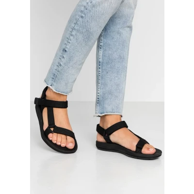 Afbeelding van Camper Match Sandalen, Dames, Maat: 37, Black Kunststof/ textiel