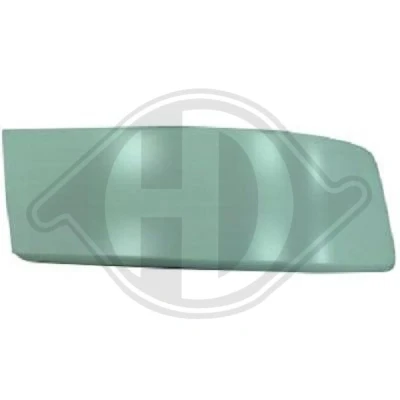 Afbeelding van DIEDERICHS 2273262 Sier / beschermingspaneel, bumper Rechts voor VOLKSWAGEN: Transporter 5 Bus