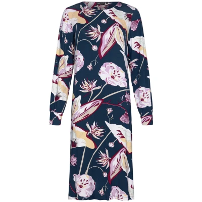 Afbeelding van Chique nachthemd bloemen Pastunette Blauw Maat 40