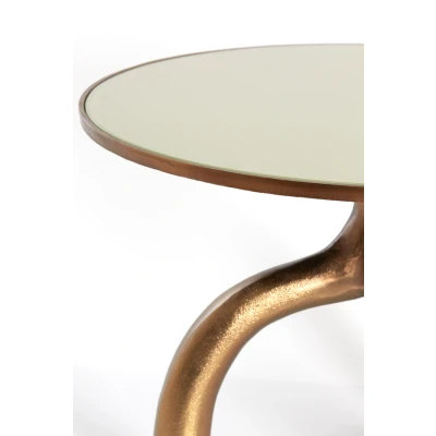 Afbeelding van Light &amp; Living Salontafel MELLO Ø65x44cm Bruin