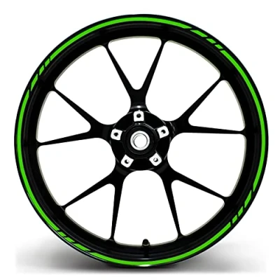 Afbeelding van Complete set van 16 decoratieve Moto GP stickers met zeer dunne folie Voor motor /auto /motorvelgen (16&quot;, 17&quot;, 18&quot;, 19&quot;)