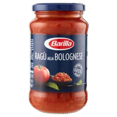 Afbeelding van Barilla Bolognese stoofsaus, Italiaanse tomatensaus en geselecteerd glutenvrij vlees, 400 g