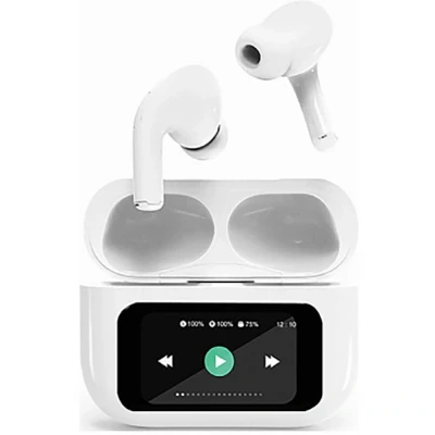 Afbeelding van Gembird TWS LCD ANC 01 W In Ear oordopjes HiFi Bluetooth Stereo Wit