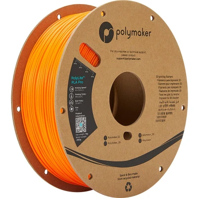 Afbeelding van Polymaker POLYLITE™ PLA PRO 3D filament Oranje Jam free 1.75 mm 1KG