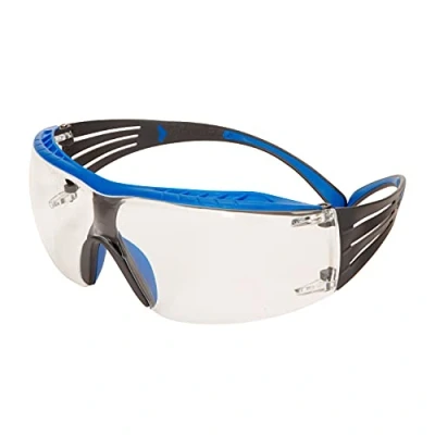 Afbeelding van 3M SecureFit SF401XSGAF BLU Veiligheidsbril Met anti condens coating Blauw, Grijs