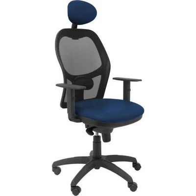 Afbeelding van Bureaustoel met hoofdsteun Jorquera malla P&amp;C NSPAZMC Marineblauw
