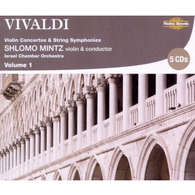 Afbeelding van Israel Chamber Orchestra, Shlomo Mintz Vivaldi: Violin Concertos &amp; String Symphonies (5 CD)