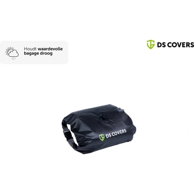 Afbeelding van Dry bag van DS COVERS 5L Waterdicht Compressieventiel Rolsluiting Zwart