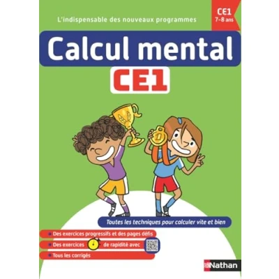 Afbeelding van CALCUL MENTAL CE1 7 8 ANS